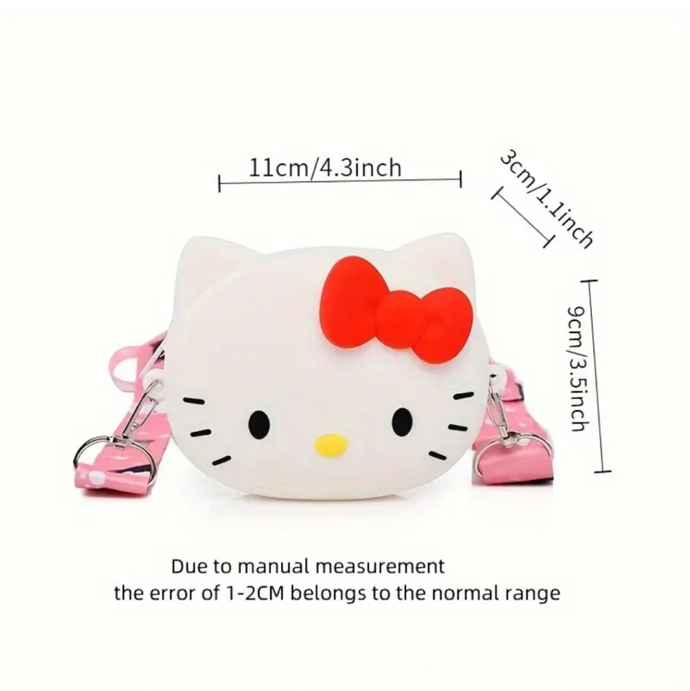 Hello Kitty Sanrio Silicone Crossbody Bag - Picture 5 of 5